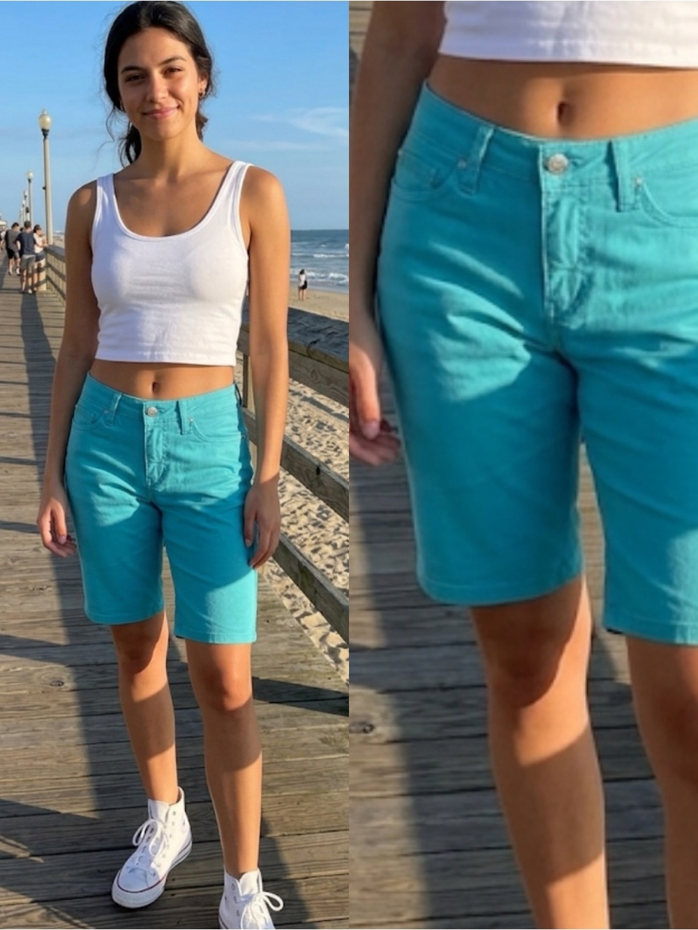 Lee Jeans Midrise Shorts